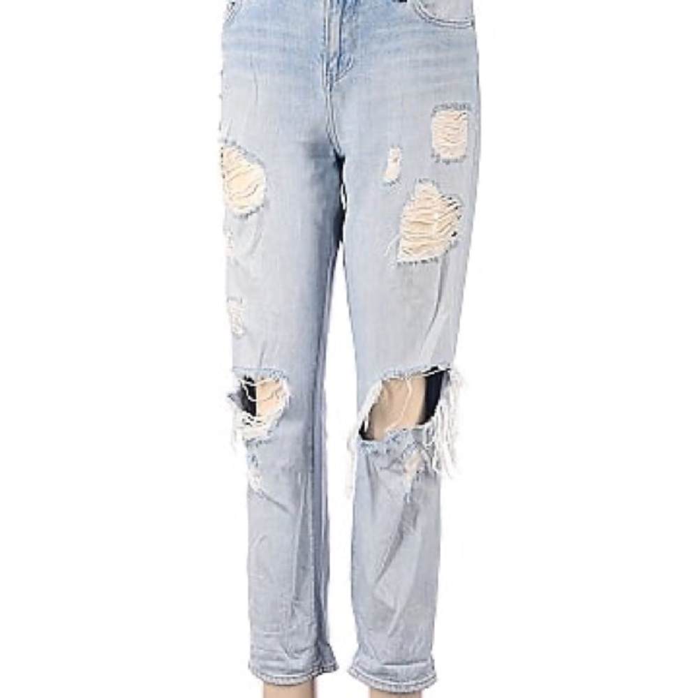 Lucky Brand Sienna Slim Boyfriend Jean size 6 distressed